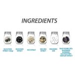 SNP Μάσκα με Μαύρο Μαργαριτάρι για Θρέψη Black Pearl Renew Black Ampoule Mask (25ml) - Image 3