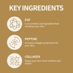 Coxir Μάσκα Νυκτός με Πεπτίδια  Intensive EGF Peptides Cream Maskpack (80ml) - Image 3
