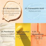 NINE LESS Ορός με Νιασιναμίδη και Τρανεξαμικό - 10% B-Boost Niacinamide Serum 30ml - Image 2